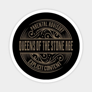 queens of the stone age vintage ornament Magnet